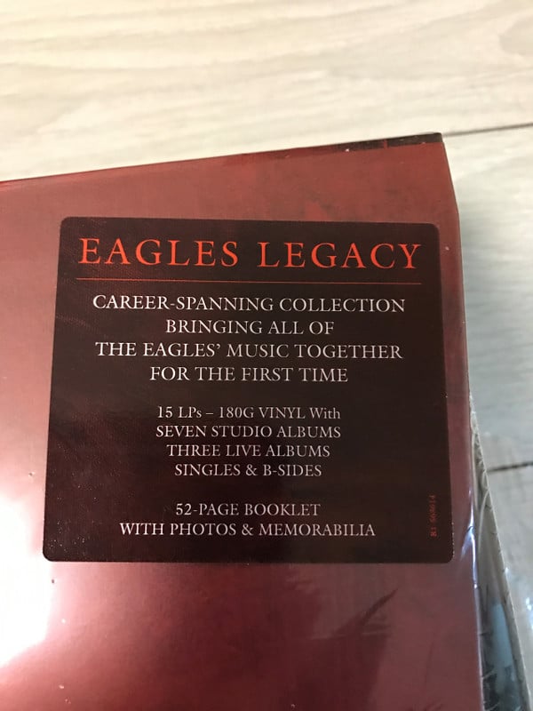 Eagles : Legacy (15xLP, RM + Box, Comp, RM)