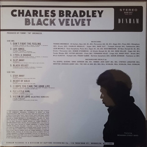 Charles Bradley : Black Velvet (LP,Album,Compilation)