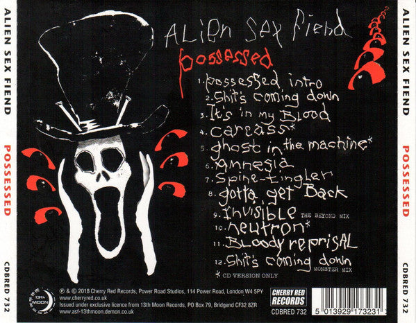 Alien Sex Fiend : Possessed (CD, Album)