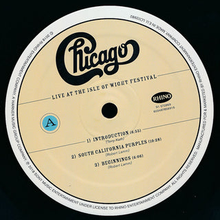 Chicago (2) : Live At The Isle Of Wight Festival (LP)