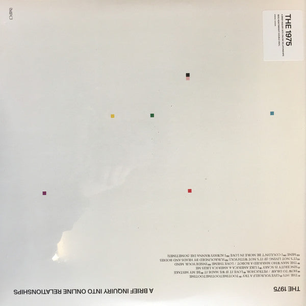 1975, The : A Brief Inquiry Into Online Relationships (LP,Album)