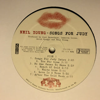 Neil Young : Songs For Judy (LP,Album)