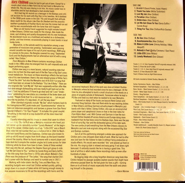 Alex Chilton : From Memphis To New Orleans (LP,Compilation)