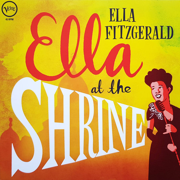 Ella Fitzgerald : Ella At The Shrine (LP,45 RPM,Album)