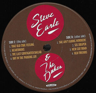 Steve Earle & The Dukes : Guy (LP,Album)