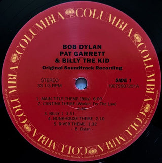 Bob Dylan : Pat Garrett & Billy The Kid - Original Soundtrack Recording (LP,Album,Reissue)