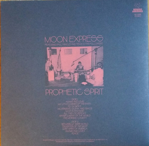 Moon Express Featuring Paul Arnold (8) & Tsvia & The Followers : Prophetic Spirit (LP,Album)