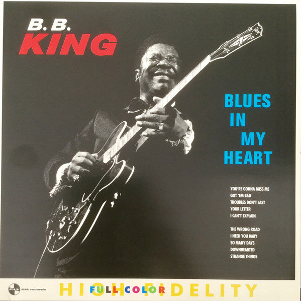 B.B. King : Blues In My Heart  (LP,Album,Stereo)