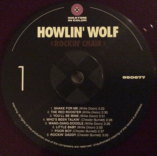 Howlin' Wolf : Rockin' Chair (LP,Album,Limited Edition,Reissue)