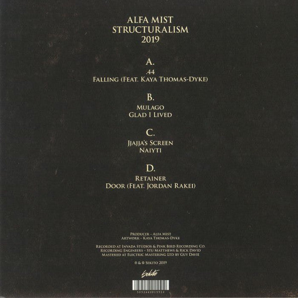 Alfa Mist : Structuralism (2xLP, Album, Gat)