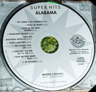 Alabama : Super Hits (CD, Comp, RE)