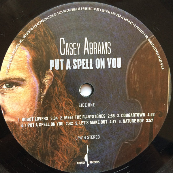 Casey Abrams : Put A Spell On You (LP,Album,Stereo)