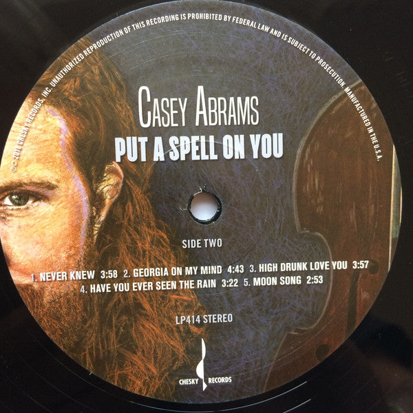 Casey Abrams : Put A Spell On You (LP,Album,Stereo)