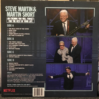 Steve Martin (2) & Martin Short : An Evening You Will Forget For The Rest Of Your Life (2xLP, Album)