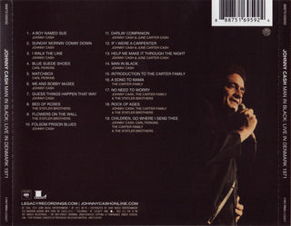 Johnny Cash : Man In Black: Live In Denmark 1971 (CD, Album, RE)