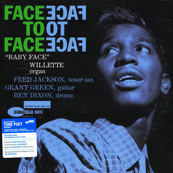 'Baby Face' Willette : Face To Face (LP,Album,Reissue,Stereo)