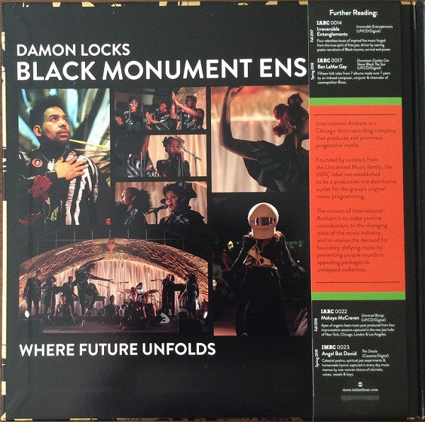 Damon Locks Black Monument Ensemble : Where Future Unfolds (LP, Album)