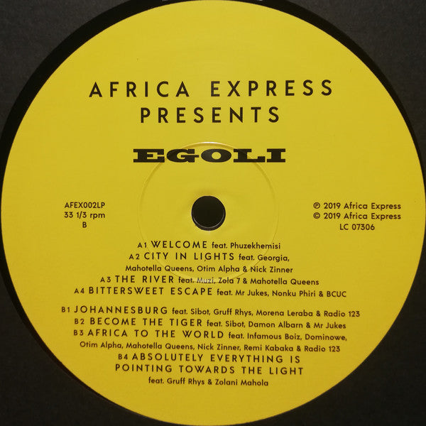 Africa Express : EGOLI (LP,Album)