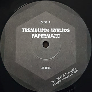 Aldo The Band : Trembling Eyelids EP (12",45 RPM,EP)