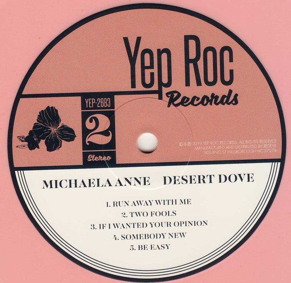 Michaela Anne : Desert Dove (LP, Album, Ltd, Pin)