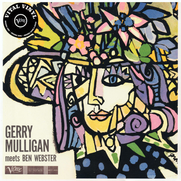 Gerry Mulligan, Ben Webster : Gerry Mulligan Meets Ben Webster (LP,Album,Reissue)