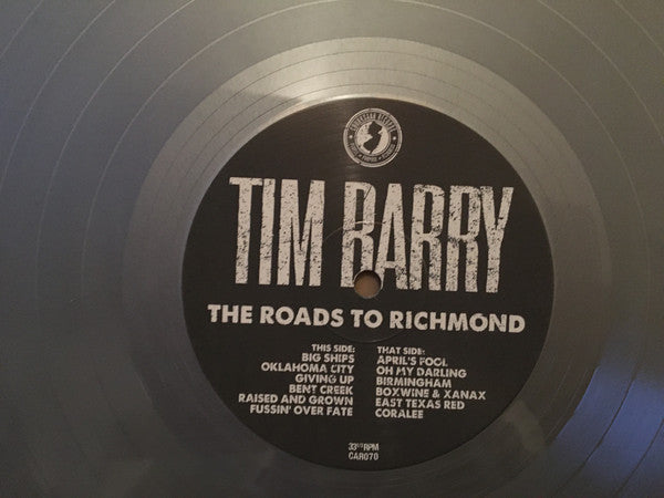 Tim Barry : The Roads To Richmond (LP,Limited Edition)