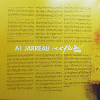 Al Jarreau : Live At Montreux 1993 (2xLP, Album, Ltd, Num, 180)