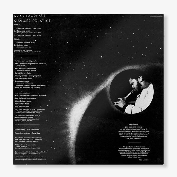 Azar Lawrence : Summer Solstice (LP,Album,Reissue,Remastered)