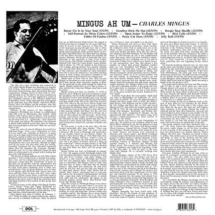 Charles Mingus : Mingus Ah Um (LP,Album,Reissue)