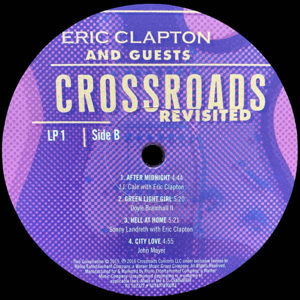 Eric Clapton And Guests : Crossroads Revisited (Selections From The Crossroads Guitar Festivals) (LP)