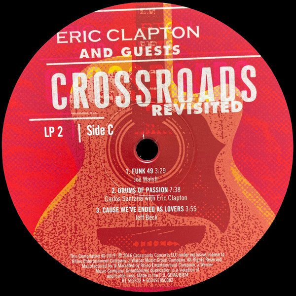 Eric Clapton And Guests : Crossroads Revisited (Selections From The Crossroads Guitar Festivals) (LP)