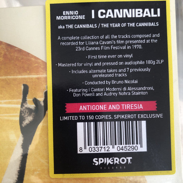 Ennio Morricone : I Cannibali - Original Motion Picture Soundtrack (LP,Album,Limited Edition)