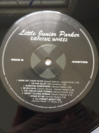 Little Junior Parker : Driving Wheel (LP, Album, RE, 180)