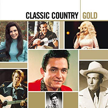 Various : Classic Country - Gold (LP,Compilation,Reissue)