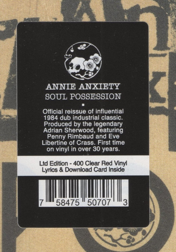 Annie Anxiety Bandez : Soul Possession (LP, Album, Ltd, RE, RP, Red)