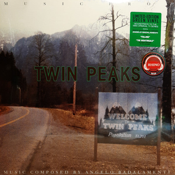 Angelo Badalamenti : Music From Twin Peaks (LP,Album,Limited Edition,Reissue)