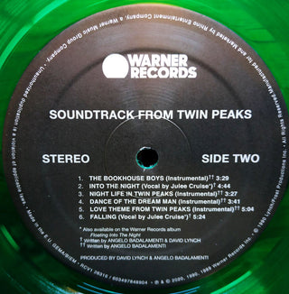 Angelo Badalamenti : Music From Twin Peaks (LP,Album,Limited Edition,Reissue)