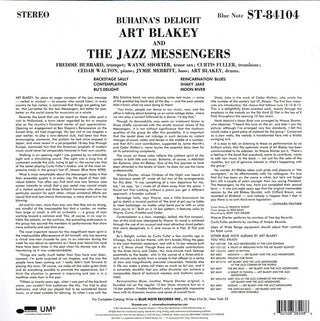 Art Blakey & The Jazz Messengers : Buhaina's Delight (LP, Album, RE, 180)