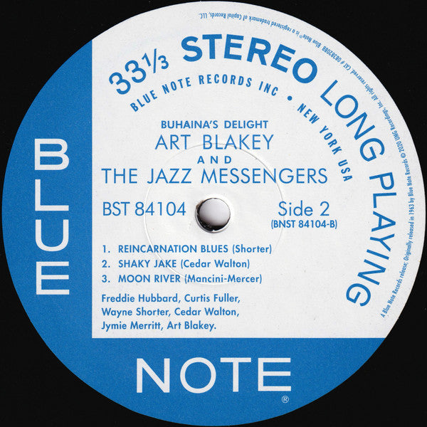 Art Blakey & The Jazz Messengers : Buhaina's Delight (LP, Album, RE, 180)