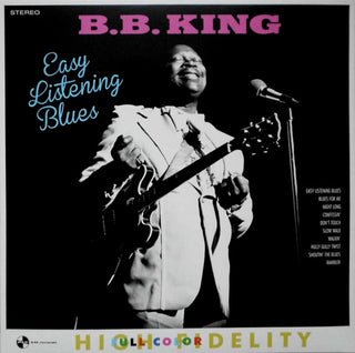 B.B. King : Easy Listening Blues (LP, Album, RP, 180)