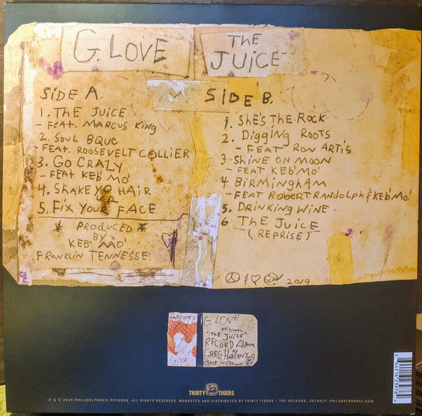 G. Love : The Juice (LP)