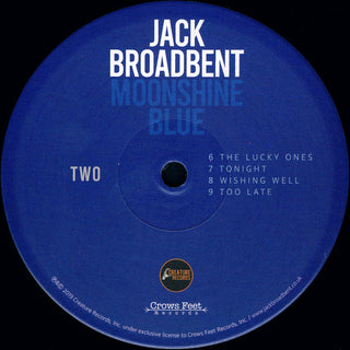 Jack Broadbent :  Moonshine Blue (LP, Album)