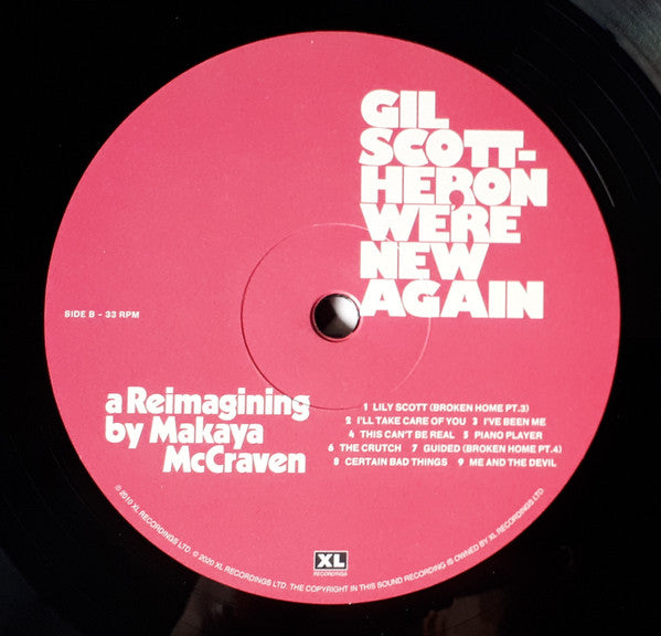 Gil Scott-Heron, Makaya McCraven : We're New Again (A Reimagining By Makaya McCraven) (LP,Album)