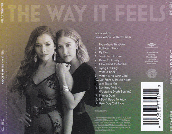 Maddie & Tae : The Way It Feels (CD, Album)