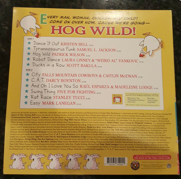 Sandra Boynton : Hog Wild (LP,Album)