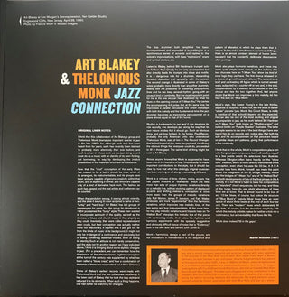 Art Blakey & Thelonious Monk : Jazz Connection (LP, Album, RE)