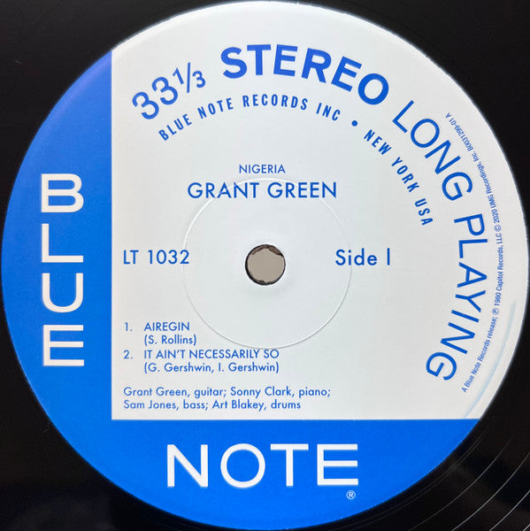 Grant Green : Nigeria (LP,Album,Reissue,Stereo)