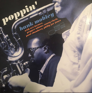 Hank Mobley : Poppin' (LP,Album,Reissue,Stereo)