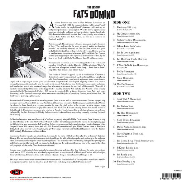 Fats Domino : The Best Of (LP,Compilation)