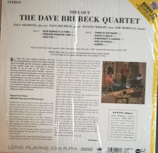 Dave Brubeck Quartet, The : Time Out (LP,Album,Stereo)